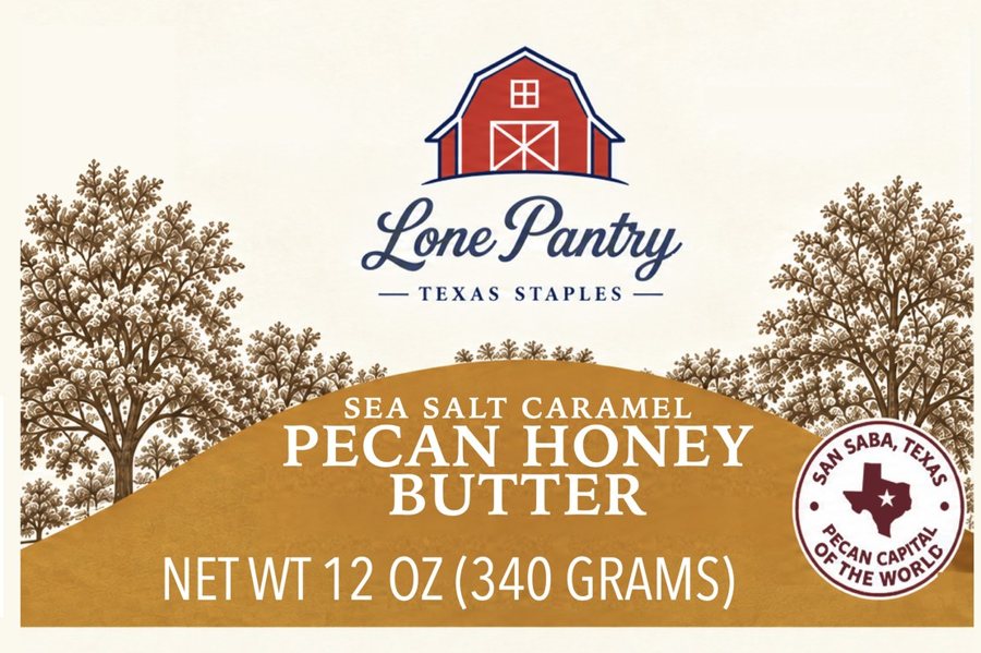 Lone Pantry label art